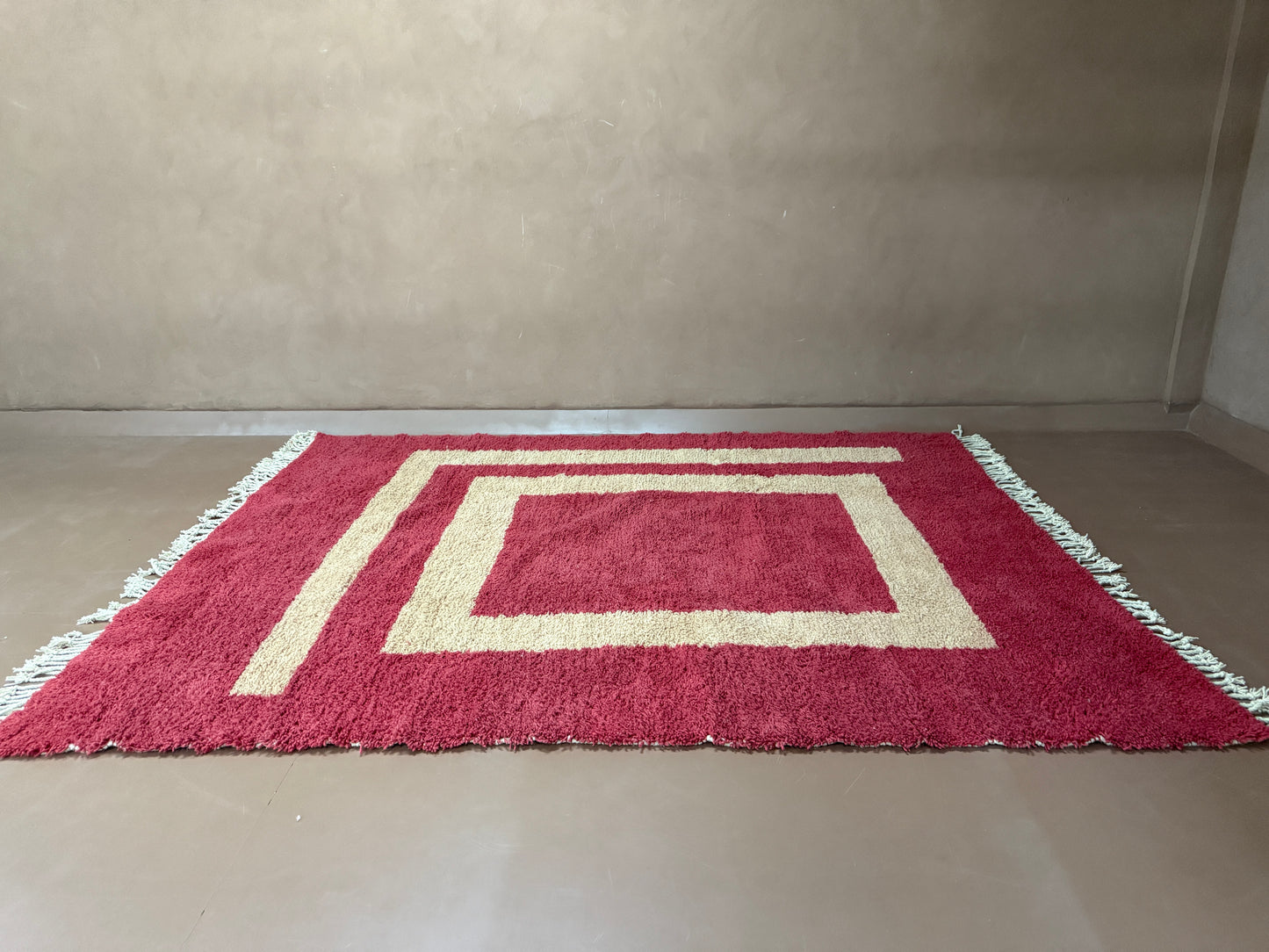Custom Handwoven Moroccan Rug - Wool Rug