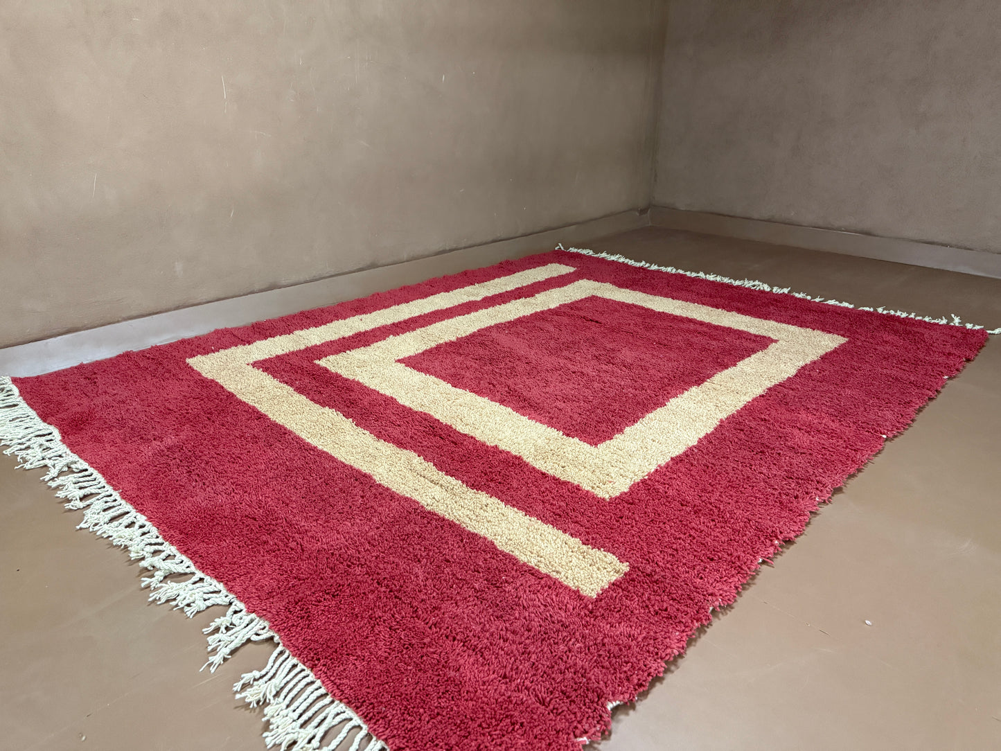 Custom Handwoven Moroccan Rug - Wool Rug