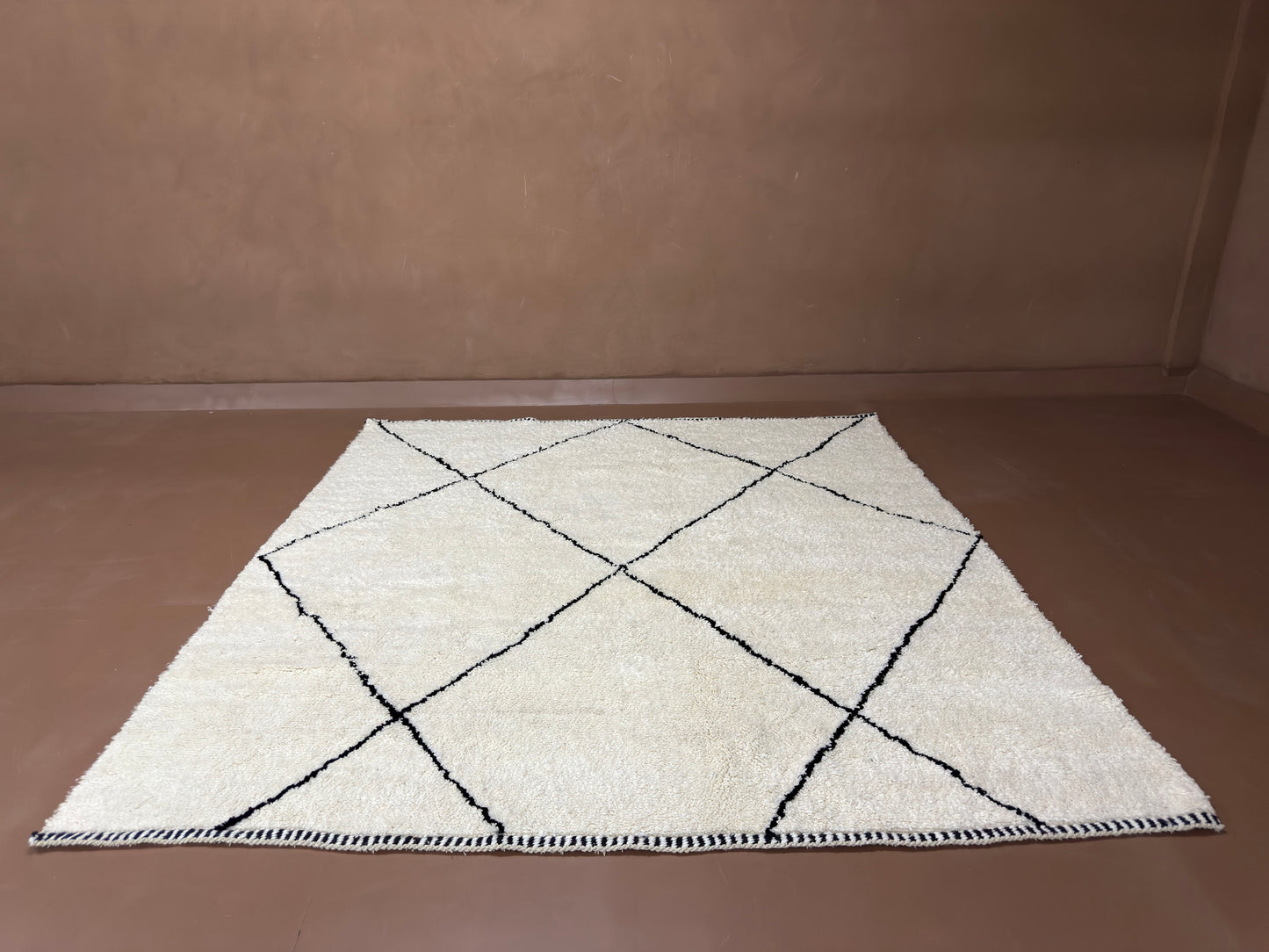 handwoven Moroccan Rug - Wool rug - Custom Rug