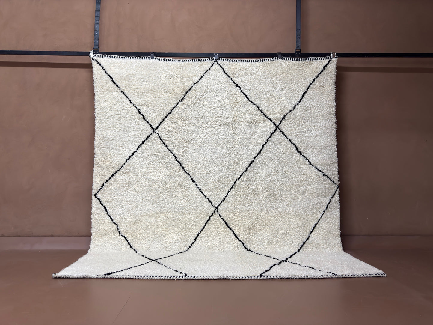 handwoven Moroccan Rug - Wool rug - Custom Rug