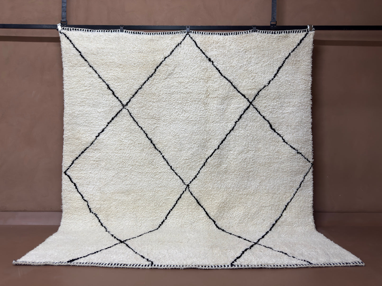 handwoven Moroccan Rug - Wool rug - Custom Rug