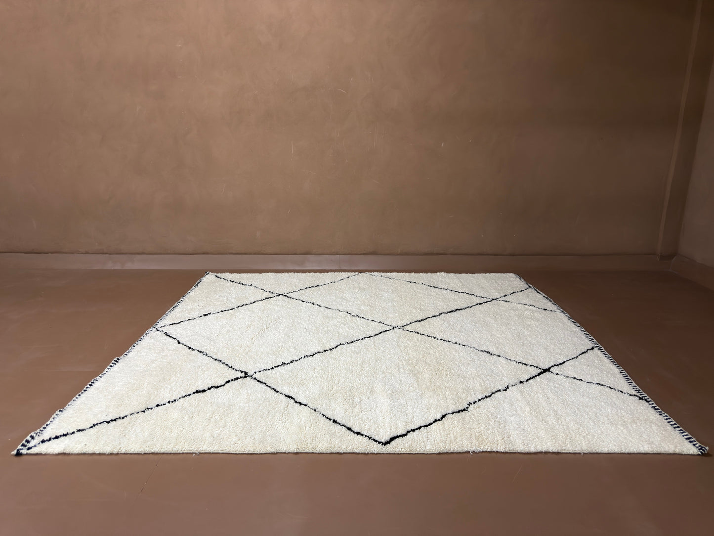 handwoven Moroccan Rug - Wool rug - Custom Rug