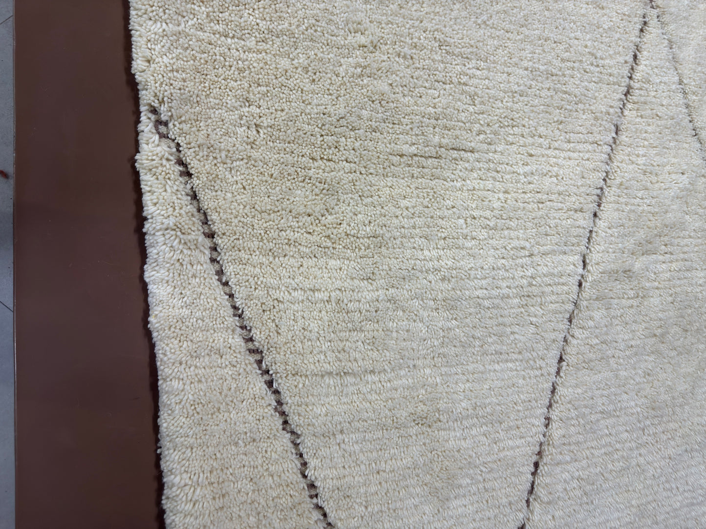 Handwoven Moroccan Beni Ourain Wool Rug – Custom rug