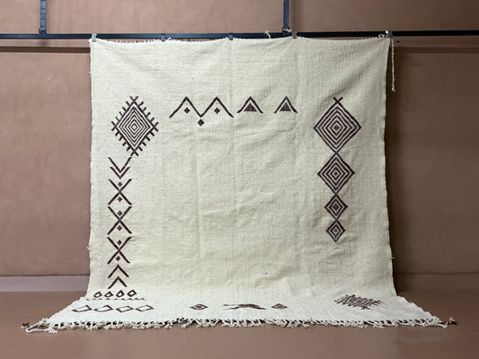 Handwoven Moroccan  Rug - Custom Rug - Wool Rug