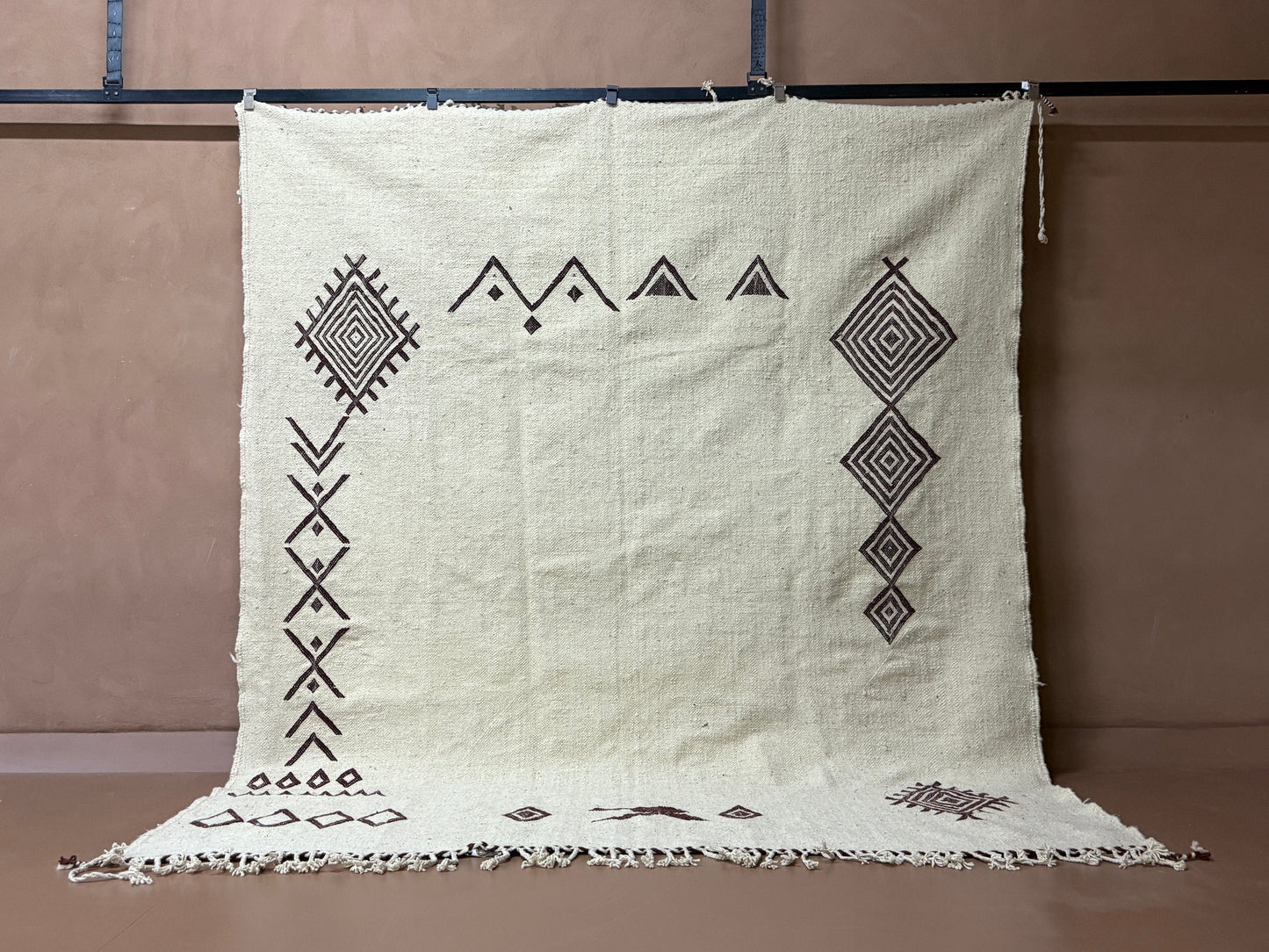 Handwoven Moroccan  Rug - Custom Rug - Wool Rug