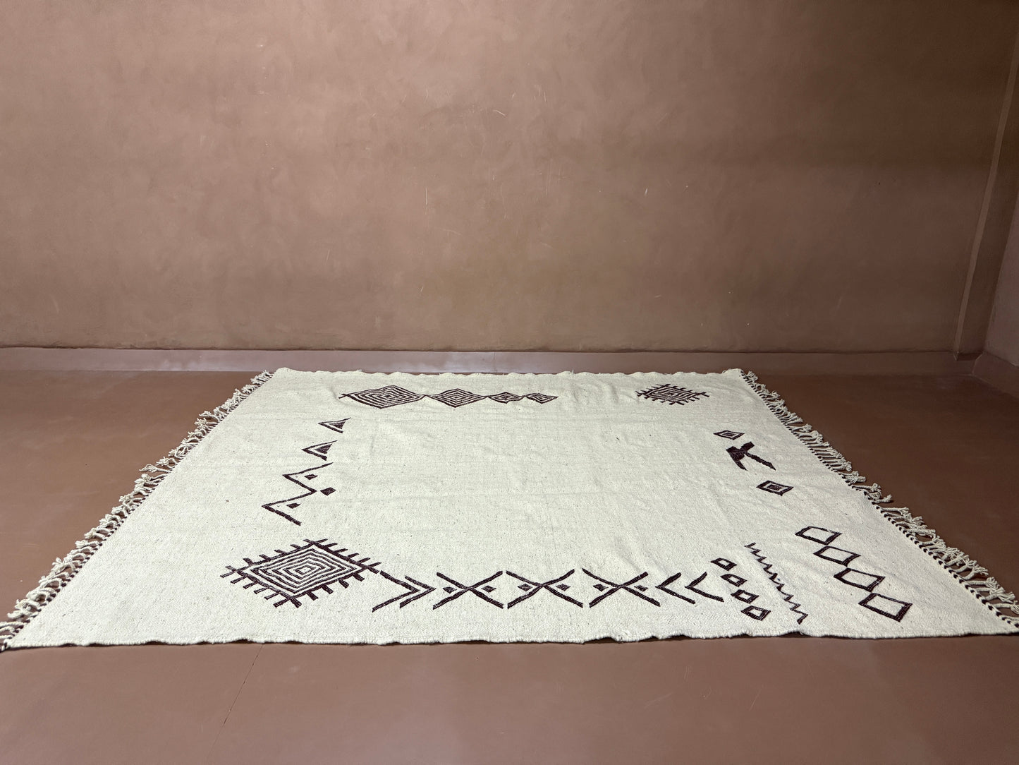 Handwoven Moroccan  Rug - Custom Rug - Wool Rug