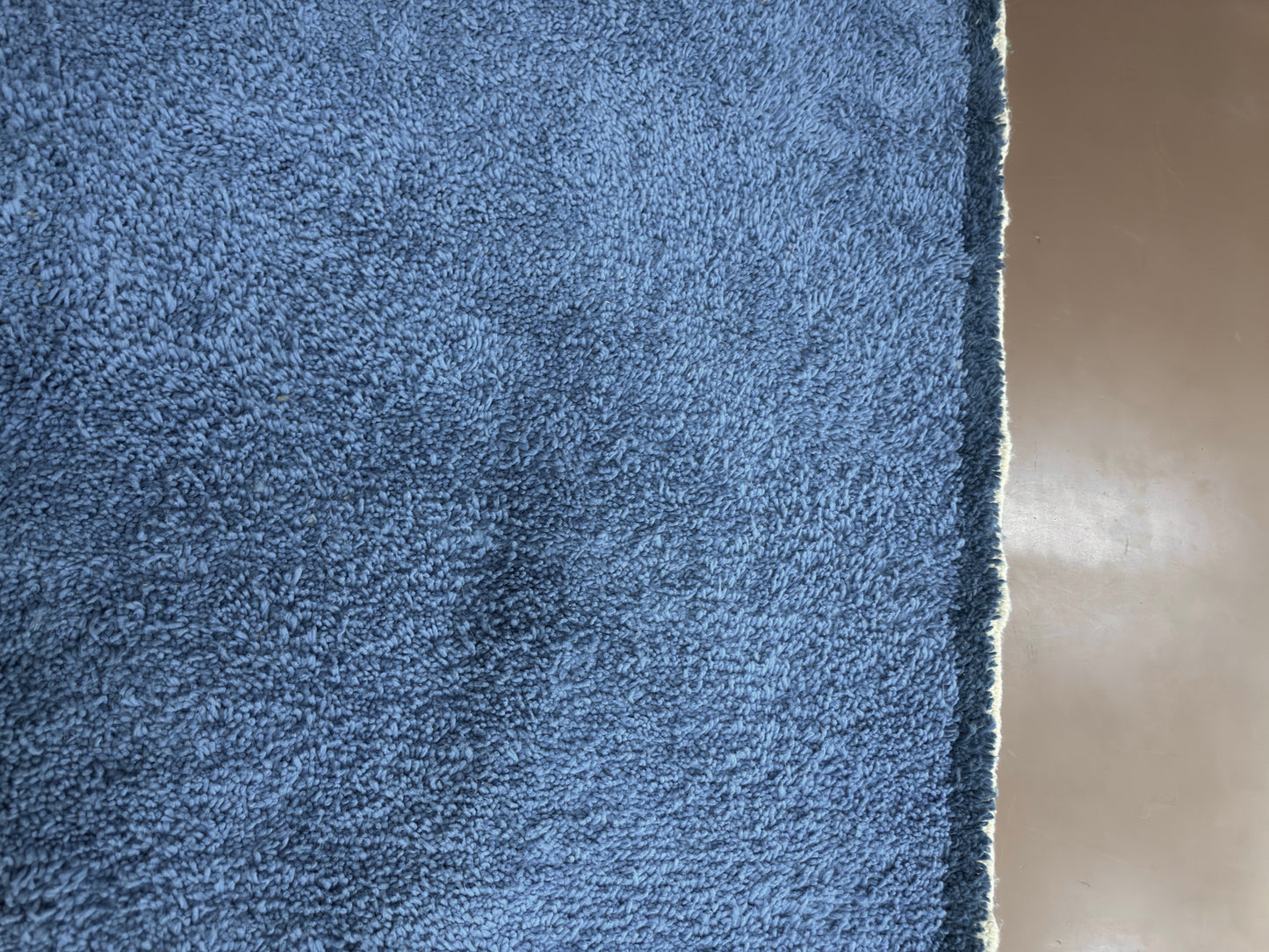 Handwoven Moroccan Rug – Elegant Blue Design - Wool Rug